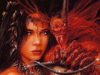 Fantasy girl, abstract, fantasy HD wallpaper