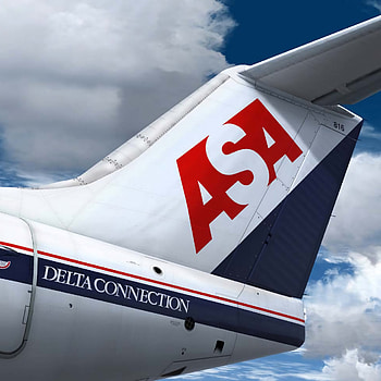 Atlantic Southeast Airlines, Convenient travel options, Seamless connections, Unforgettable journeys HD phone wallpaper