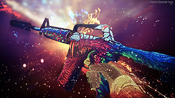 Steam Community :: :: m4a1-s | Hyper Beast - by Patryk HD wallpaper
