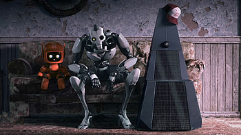 K-VRC, XBOT 4000 and 11-45-G, Love, Death & Robots HD wallpaper