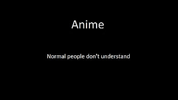 Normal people and anime, , stereotypes, anime HD wallpaper