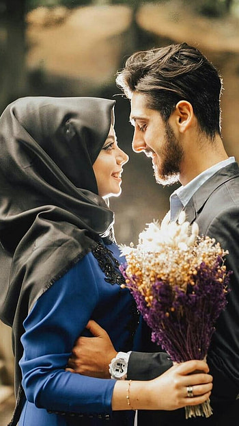 Muslim Couple, Islamic HD phone wallpaper