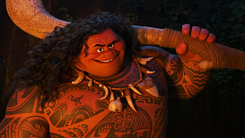 Dwayne Johnson as Maui, Powerful demigod, Digital , Baltana HD wallpaper