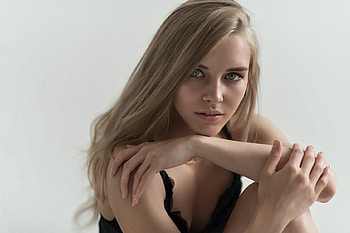 Unknown Model, babe, lady, model, blonde, woman HD wallpaper