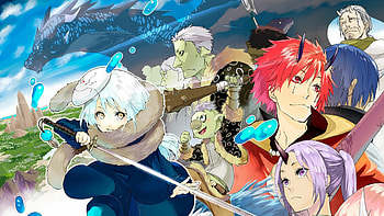 That Time I Got Reincarnated as a Slime, Rimuru Tempest, backgrounds, Action-packed scenes HD wallpaper