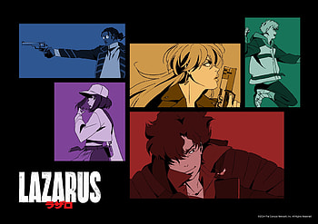 Lazarus Anime : Dynamic Characters in Vivid Frames, Anime, lazarus HD wallpaper