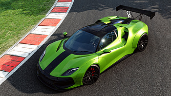 BeamNG.drive Green Sports Car, video game, BeamNG.drive HD wallpaper