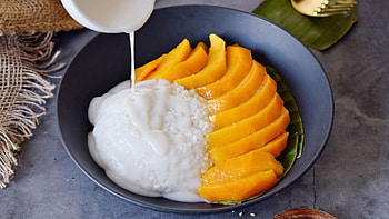 Sticky rice, Mangos HD wallpaper