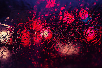 Drops, Macro, Surface HD wallpaper