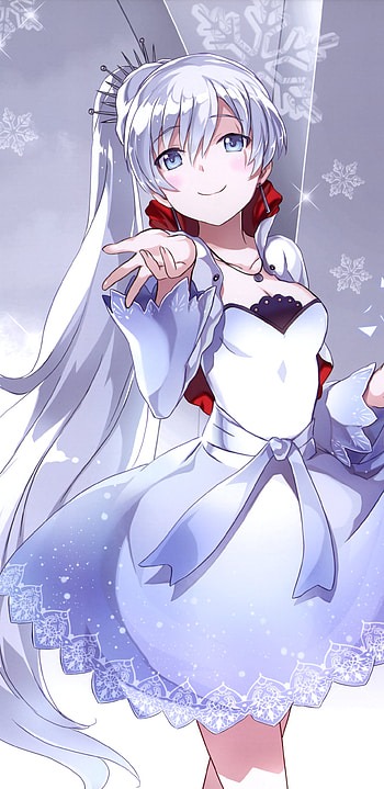 Frosted Elegance: Weiss Schnee (RWBY) , Anime, RWBY HD phone wallpaper