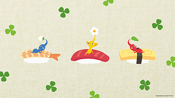 Pikmin Sushi Trio —, Pikmin HD wallpaper