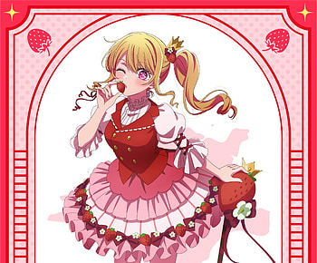 Ruby Hoshino — Strawberry Idol (Oshi no Ko), Anime, Oshi no Ko, Ruby Hoshino HD wallpaper