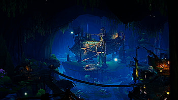 Genshin Impact : Mystical Night Cove, Genshin Impact HD wallpaper