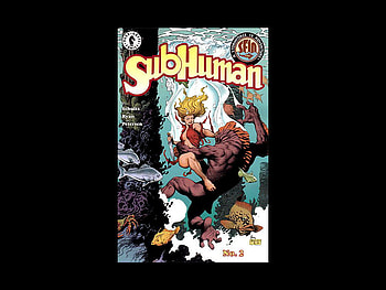 Subhuman, comic, fantasy, female HD wallpaper