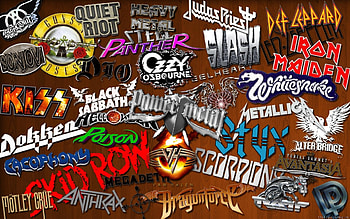Hard rock logos, Band identity, Rock music insignia, Iconic branding HD wallpaper