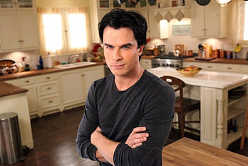 Ian Somerhalder as Damon, Ian Somerhalder, Damon, tv series, fantasy, man, Vampire Diaries, actor HD wallpaper