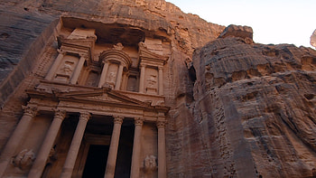 Petra archaeological site, stock video, Historical remains, Ancient city HD wallpaper
