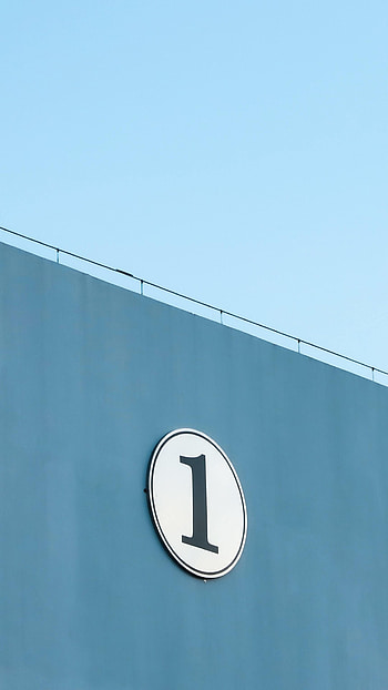 Sky, Words, Wall, Inscription, Figure, Numeral, One HD phone wallpaper