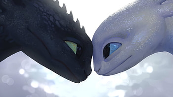 movie, How to Train Your Dragon, Toothless (How to Train Your Dragon), How to Train Your Dragon: The Hidden World HD wallpaper