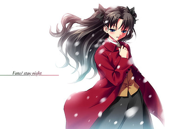 Anime, Fate/stay Night, Rin Tohsaka HD wallpaper