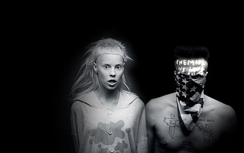 Die Antwoord music, High definition , Energetic performances, Colorful backgrounds HD wallpaper