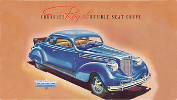 1938 Chrysler Royal Rumbleseat Coupe, 1938 Chrysler, Chrysler , Chrysler Motors, Chrysler Automobiles, Chrysler Background HD wallpaper