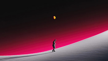 Breaking Dawn, alone, artist, artwork, digital-art HD wallpaper