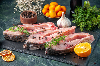 food, fish HD wallpaper