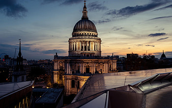 St. Paul's Cathedral, High-definition , Serene beauty, Symbol of faith HD wallpaper