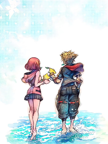 Kairi (Kingdom Hearts), Kingdom Hearts, Sora (Kingdom Hearts), Video Game, Kingdom Hearts Iii HD phone wallpaper