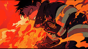 Shinra Kusakabe: Fire Force Blaze -, Anime, Fire Force, Shinra Kusakabe HD wallpaper