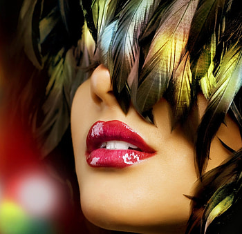 Lady, model, face, subbotina anna, beauty HD wallpaper