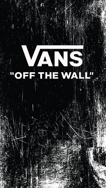 VANS Black, Grunge HD phone wallpaper