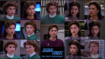 Susan Gibney as Dr. Leah Brahms, Dr Leah Brahms, Star Trek, Star Trek The Next Generation, TNG, Susan Gibney HD wallpaper