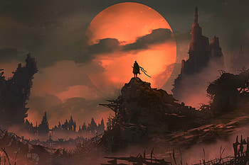 Warrior Hope, warrior, artist, artwork, digital-art, deviantart HD wallpaper