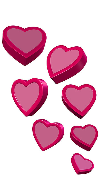 Pink Heart, Heart HD phone wallpaper