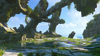 Sonic Frontiers, Expansive open world, Exciting gameplay mechanics, Iconic blue hedgehog HD wallpaper
