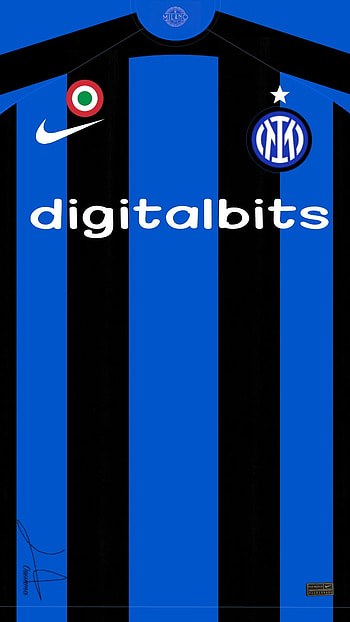 Inter Milan 22-23 kit, Blue-black, Inter-milan, itali HD phone wallpaper