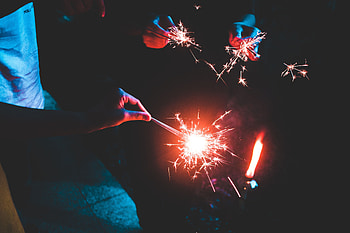 Holidays, Holiday, Hands, Bengal Lights, Sparklers HD wallpaper