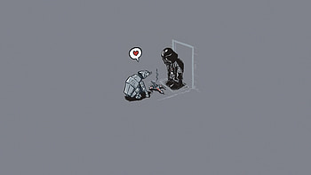 Star Wars Darth Vader X Wing Wife, star-wars, darth-vader, movies, minimalism, minimalist HD wallpaper