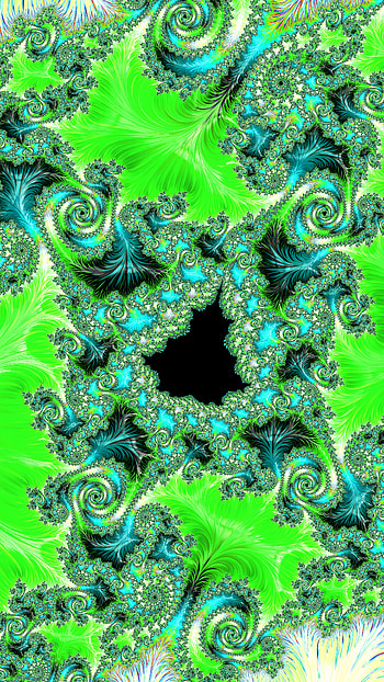 Fractal Art Trippy Psychedelic Background for Smart, green, colors, psychedelic, trippy, Abstract, fractal, abstract green HD phone wallpaper