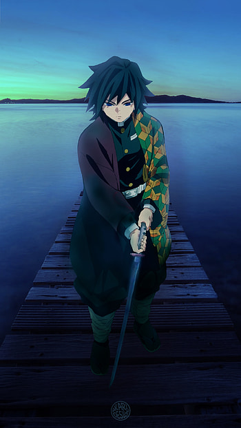 Giyuu Tomioka, naruto, slayer, tanjiro, kimetsu, demon, nezuko, anime HD phone wallpaper