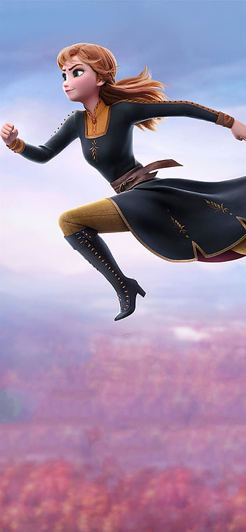 Queen Anna, Frozen Animation, Frozen 2 movie, Disney Princess HD phone wallpaper