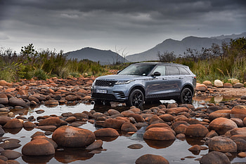 Range Rover Velar R-Dynamic D300 HSE, black pack, 2017 car HD wallpaper
