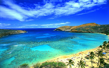 Landscape, Water, Sky, Sea, Beach HD wallpaper