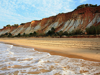 Iberia-Albufeira-Faro-Portugal, nature, iberia, portugal, beach HD wallpaper
