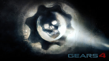 Gears Of War 4 Logo, gears-of-war-4, xbox-games, games, pc-games, ps-games HD wallpaper