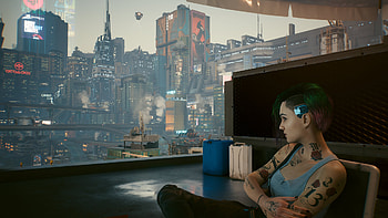 Cyberpunk 2077 Judy, Judy (Cyberpunk 2077), video game, Cyberpunk 2077 HD wallpaper