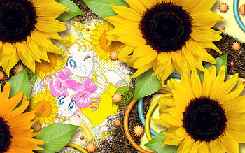 Usagi and Chibi Chibi, anime, sailor moon, usagi, usagi tsukino, manga, chibi chibi HD wallpaper
