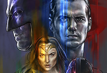 Batman Superman Wonder Woman Fan Made, batman, superman, wonder-woman, artist, artwork, superheroes HD wallpaper